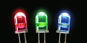 Coloured LED lights